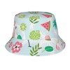 ReLuB Funny Print Bucket Hats, Summer Watermelon Flamingo Reversible Sun