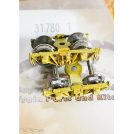 Precision Scale HOn3 #31780.1 Trucks, Westside Logging w/26" Wheels, 4'-0" WB