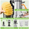 Juicer Machines, 5.8" Wide Feed Chute Cold Press Juicer for