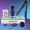 ZealSound ZealSound Gaming Microphone Kit,Podcast Condenser USB Mic with Boom