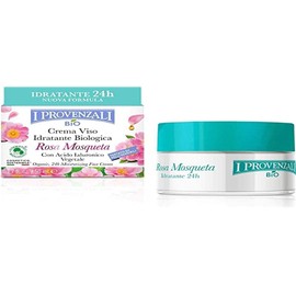 I Provenzali Crema Viso Idratante Biologica Alla Rosa Mosqueta 50 m Con Acido Ialuronico Vegetale