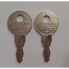 2 Replacement Keys Cut to Key Code RL004 RNL Roll