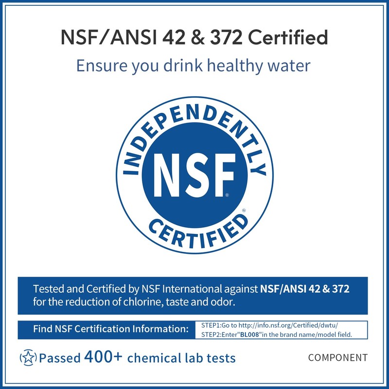 Refrigerator Water Filters Compatible with ULTRAWF Pure Source Water Filters