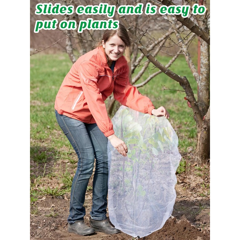 9 Pack Insect Bird Netting Cover for Garden - 3