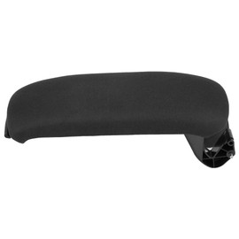 Centre Armrest 8P, Car Black Faux Leather Centre Console Armrest Lid Cap Pad Storage for 8P/2003-2013 8P0864245P (Fabric)