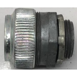 Steel City HC403 STEEL-CITY 1-INCH THREAD LESS COMPRESSION CONNECTOR DIE CAST