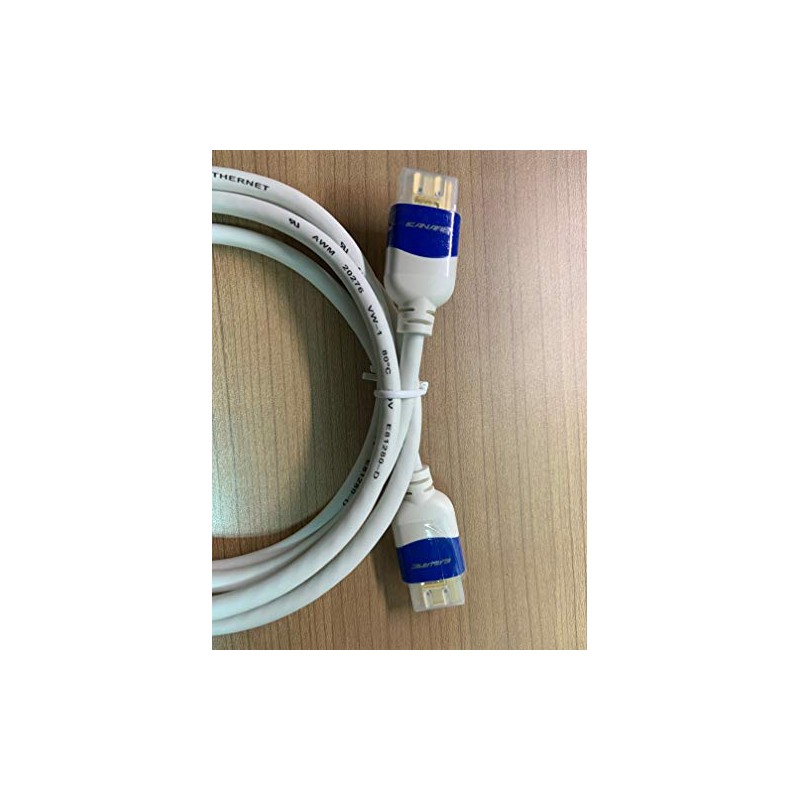 CANARE 4k/60p/18Gbps HDMI Cable HDM05P WHITE (5.0m)