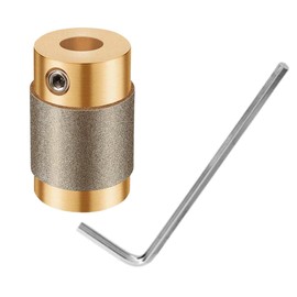 3/4" Diamond Grinding Bit MCB34 Brass Core Abrasive Wheel Stained Glass Grinder Head Making Tool for Inland Gryphon Delphiglass Glastar Standard Parts (3/4 Inch)