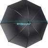Reflective Umbrella 2 x 43" Photo Studio Black Silver Photography