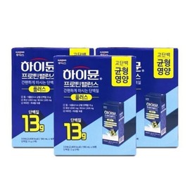 Ildong Foodis Hymune Protein Balance Plus 190ml x 16 packs x 3 boxes / 일동후디스 하이뮨 프로틴 밸런스 플러스 190ml x 16팩 X 3박스