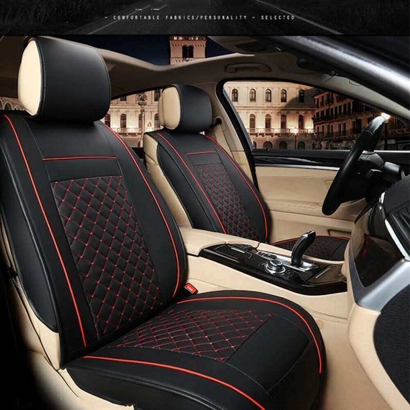 Geartronics For Toyota RAV4 Front+Rear Car Seat Covers 5-Seats Protector