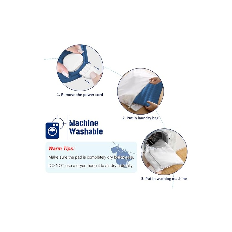 BEAUTIKEN Heating Pad, Electric Heating Pad, Electric Heat Pad with