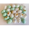 khevga Decorative Easter: Easter Decoration Easter Eggs with Ribbon for