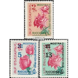 Bulgaria 1391-1393 (complete.issue.) unmounted mint/never hinged ** MNH 1963 International stamp exhibition (Stamps for collectors) plants/mushrooms