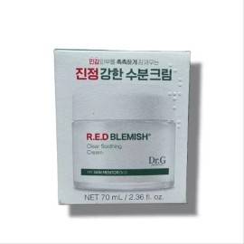 Dr.G 닥터지 레드 블레미쉬 클리어 수딩 크림 70ml Dr.G Red Blemish Clear Soothing Cream 70ml [70ml 1 piece]