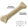 Washing Line Rope With Steel Core, Heavy Duty Laundry Lines,