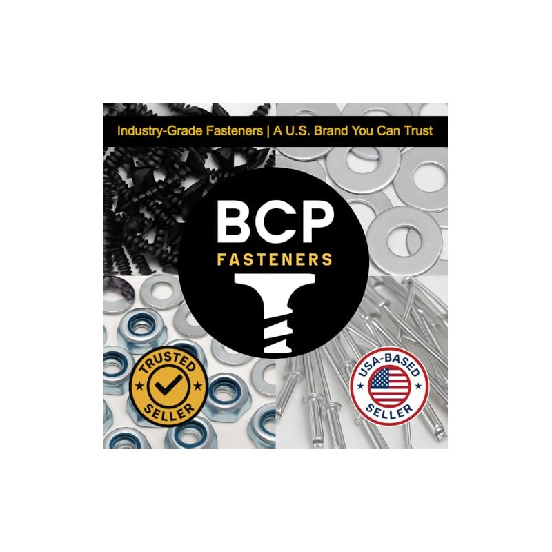 BCP Fasteners 25 Qty #8-32 x 1/4" Stainless Steel Three