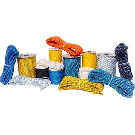 Polypropylene Rope 2 mm 20 m Blue Polypropylene Rope Outdoor Rope Polypropylene (PE) Braided Rope Nylon Cord Mooring Rope Plastic Rope Braided Rope 2 mm 20 m
