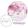 OHPHCALL 2pcs Eyeshadow Primer Tool Blusher Pressing Stamp Square Round