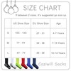 Kids Grip Soccer Socks Boys Basketball Crew Socks Cushioned Athletic