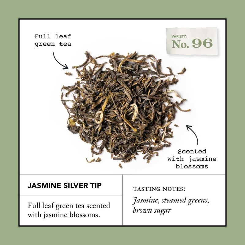 Smith Teamaker Jasmine Silver Tip No. 96 Green Tea with