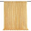 Sequin Backdrop 4ftx10ft Gold Glitter Curtain for Birthday Baby Shower