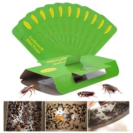 18 Pack Roach Traps Indoor Roach Killer Indoor Infestation, Cockroach Killer Indoors Home Cockroach Trap Sticky Traps for Insects