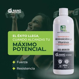 KEMED | Aminoácidos y Vitaminas | Nanotecnología Liposomal | Nano Nutrition by Kemed