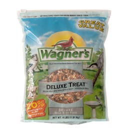 Wagner's Wagner's 62067 Deluxe Treat Blend Wild Bird Food, 4 Pound (Pack of 1)