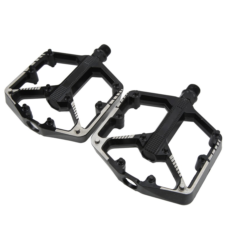 MEROCA Mountain Bike Pedals Aluminum Alloy Anti Slip Bicycle Pedals