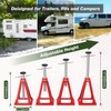 SHALL RV Stabilizer Jacks, 4-Pack Heavy Duty Aluminum Jack Stands