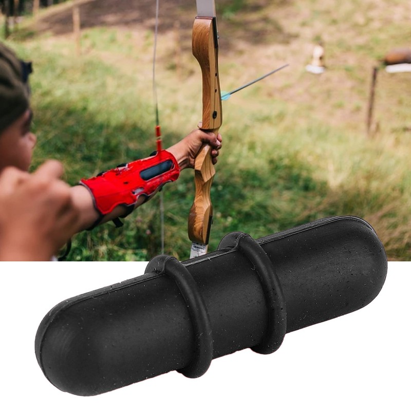 6PCS Rubber Archery Shock Absorber Bow Stabilizer Compound Bow Shooting