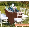 Utopia Kitchen Utopia Kitchen Spandex Tablecloth 2 Pack [6FT, Light