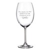Verre gravé - Meilleure amie(PSY) - Verre à vin 20oz