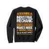 Millwright Throws Tools Industrial Mechanic Sweatshirt
