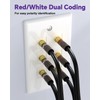 VCELINK Banana Plugs, Speaker Wire Connectors, 4mm 24K Gold Plated