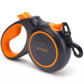 EC.TEAK Retractable Dog Leash 16 FT, Heavy Duty Dog Leash for Dogs up to 110lbs