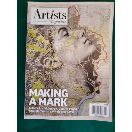 ARTISTs MAGAZINE March/April 2025 ~ Making A Mark ~ Pen Colored Pencil