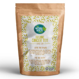 Organic Ginger Loose Tea by The Natural Health Market (200g)