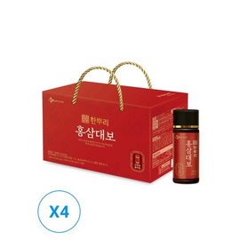 Hanppuri (CJ웰케어)한뿌리 홍삼대보 100ml 10병 x 4개 (CJ Wellcare) Hanppuri Red Ginseng Daebo 100ml 10 bottles x 4 packs