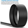 Jin&Bao Universal Garage Door Threshold Seal Strip 12FT Kit, Bottom