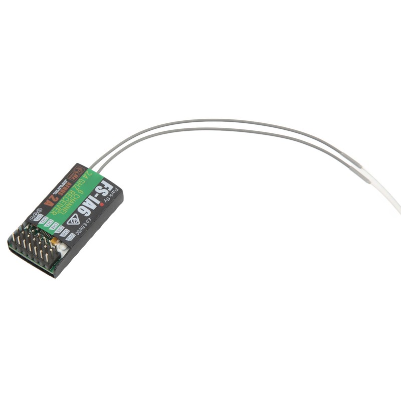 FS IA6 RC Receiver 2.4GHz 6 Channels with Dual Antenna
