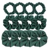 12 Pcs Mix 3 Sizes Satin Silk Scrunchies Hair Ties
