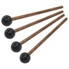 Marvexi 4Pcs Rubber Tongue Drum Sticks Xylophone Mallets, Glockenspiel Mallets
