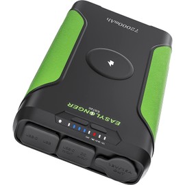 Battery EASYLONGER  Battery Backup 266Wh PD12v-24v 72000mAh 60W PD Battery Pack Outdoors