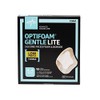 Medline Optifoam Gentle Lite Foam Dressings, with Border, 4" x