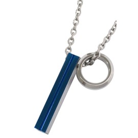 Fe-fexphiten Necklace, Titanium Men's Stick Ring, Simple, Sports, Health, Hypoallergenic