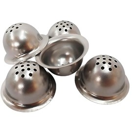 Pipe Bowl Stainless Steel Metal Screen Replacement Bowl (6pack)