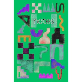 Cool Abstract Notebook: Buy A Fab Abstract Shapes Notebook, 120 Pages (60 Sheets), Great Gift!