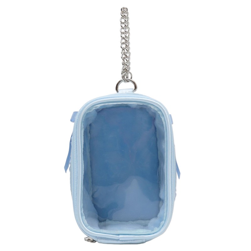 Wigo Women's Side Lace-Up Sewn Pouch, saxon blue